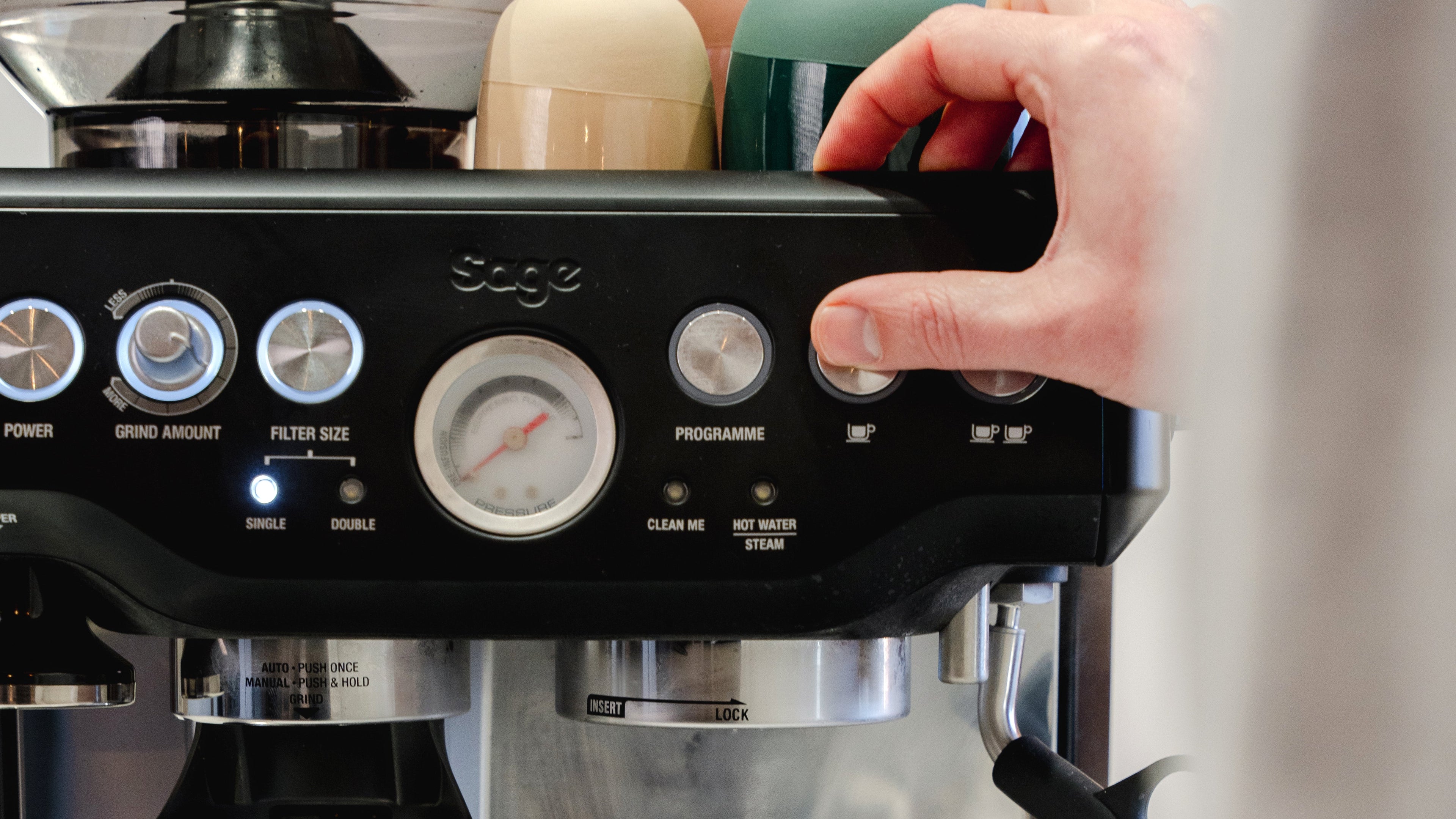 Sage Barista Express/Pro instellen: Zo doe je dat