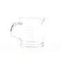 Espresso shot glass with volume markings