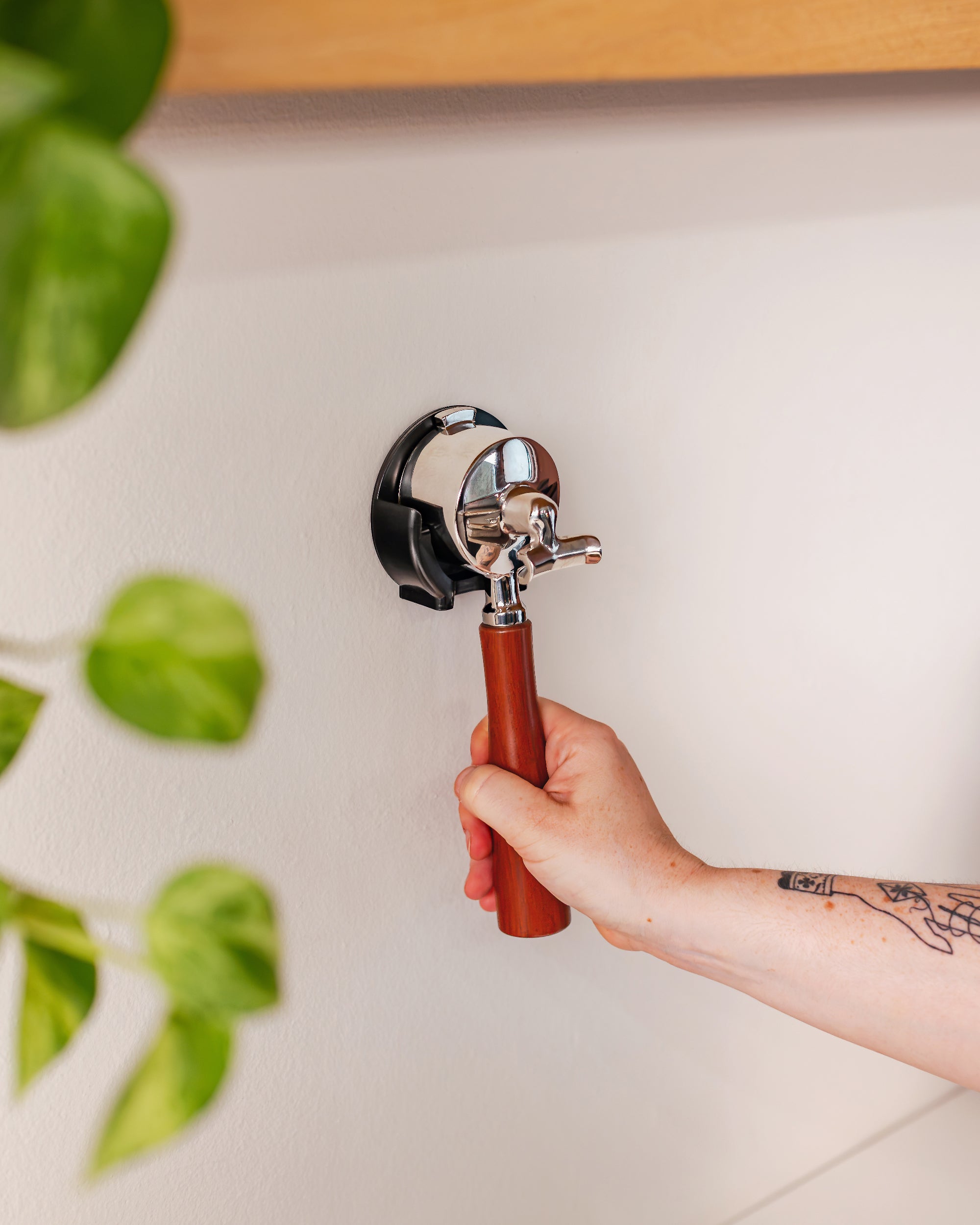 Portafilter wall mount